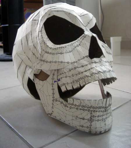 Mad Skull Papercraft