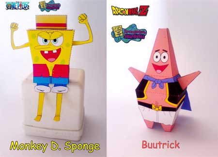 SpongeBob Papercraft