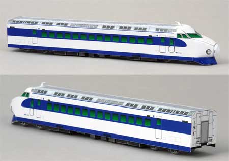 0 Series Shinkansen Train Papercraft