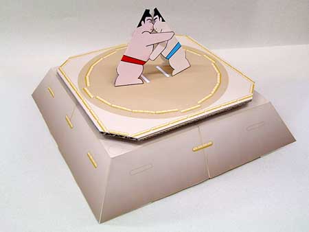 Sumo Paper Toy