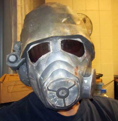 Fallout New Vegas NCR Ranger Helmet Papercraft