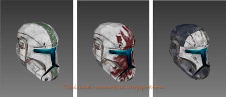 Star Wars Clone Trooper Helmet Papercraft