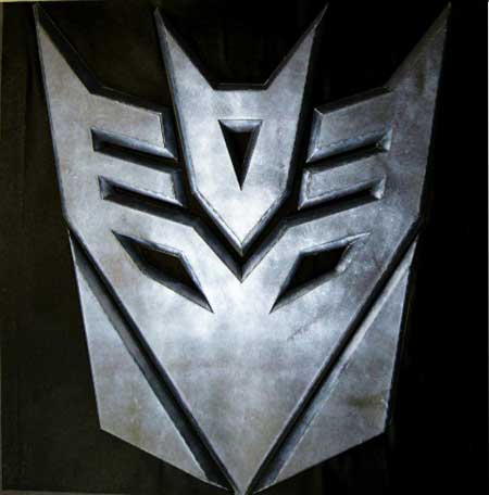 Transformers Decepticon Logo Papercraft