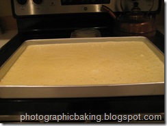 Batter in the pan Batter in the pan