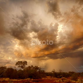 Storm Clouds by Tim Pryce - Landscapes Cloud Formations