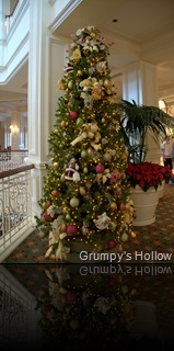 Christmas Tree on 2nd Floor of Grand Floridian