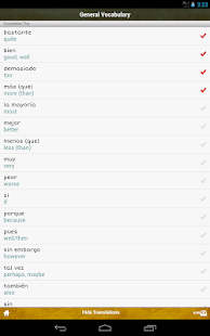Spanish GCSE Vocabulary AQA Screenshots 3