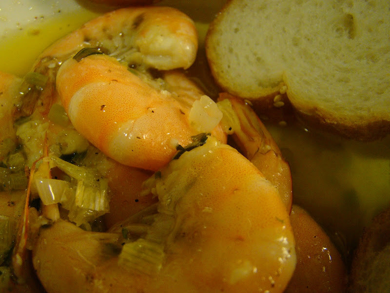bbq shrmp close BBQ Shrimp are another decadent New Orleans dish, 