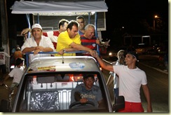 29/08/2010 – Política – Caravana Coragem pra Mudar em Ielmo Marinho – Foto: Alex Régis/ Ágil Fotografia