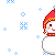 muñeco de nieves navidad