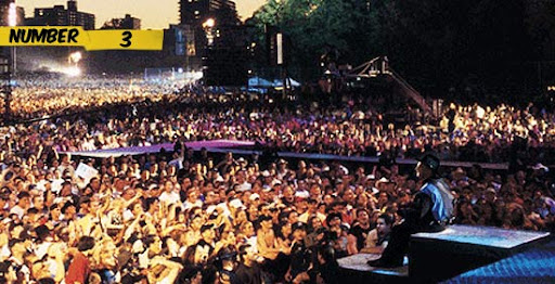 10 Konser Musik Dengan Jumlah Penonton Terbanyak di Dunia