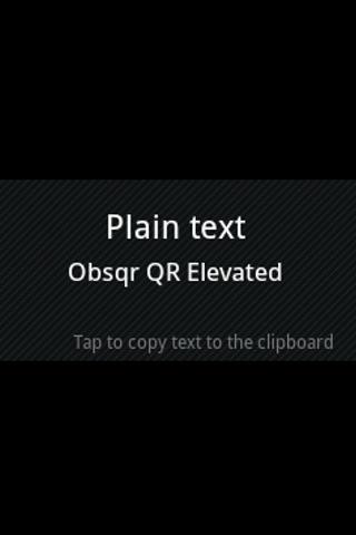 Obsqr QR Code Reader Elevated
