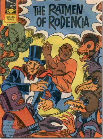 Indrajal Comics # 200 - Ratmen of Rodencia
