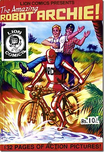 Lion Comics (English Edition) # 2 - The Amazing Robot Archie