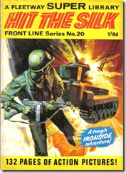 Fleetway Super Library - Frontline Series No.20 - Top Sergeant Ironside - Hit the Silk