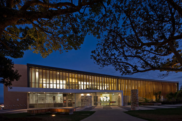 contemporary library building concept design