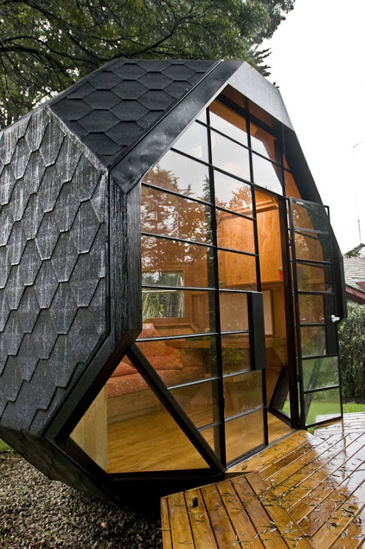 Unique Polyhedron Habitable, Relaxation and Ingenious House Architecture Design Ideas