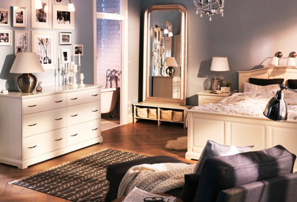 Ikea Catalog 2011 About Modern, Elegant, Small Bedroom Suite Decorating Design Ideas