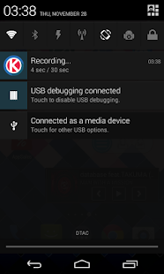 Screen Recorder for KitKat Screenshots 4