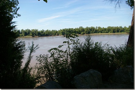 View of the Missouri River from the trail