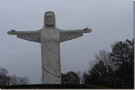 Christ of the Ozarks statue