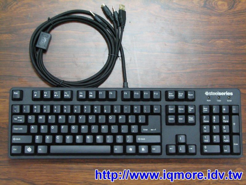 2010 CeBIT：SteelSeries 將推出 6GV2 機械式鍵盤 - 老貓測3C