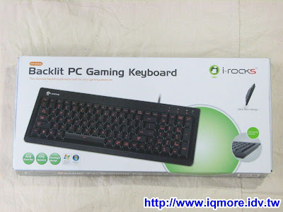 i-rocks KR-6820E 薄膜式發光電競鍵盤評測 - 老貓測3C