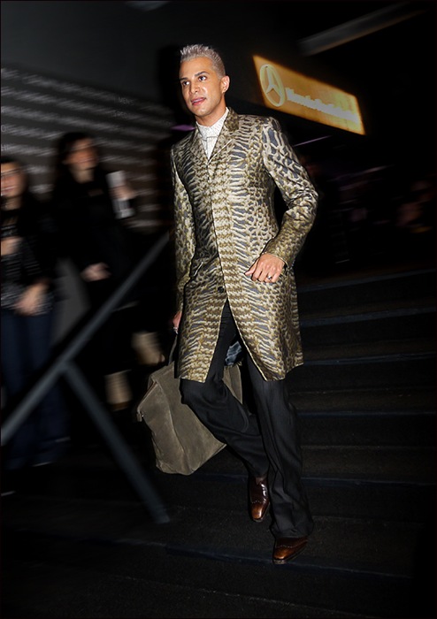 m jay manuel print coat