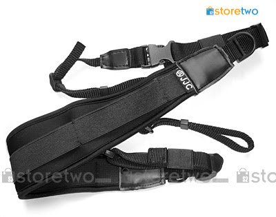 Neoprene Camera Shoulder Neck Strap with Webbing and Quick Release Tabs
