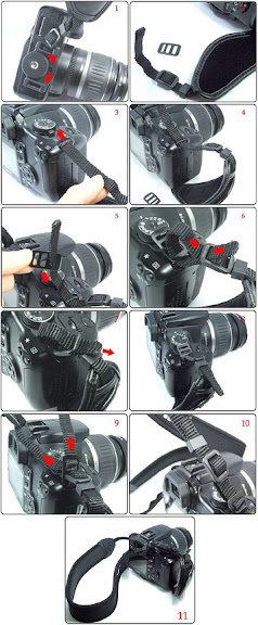 JJC Sony STP-GB1AM Hand Strap Grip Belt for Sony Alpha DSLR