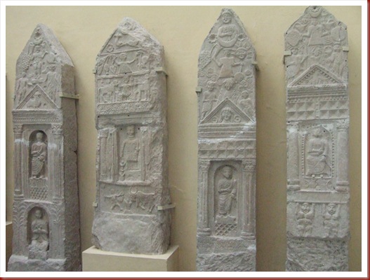 258 - Túnez, Museo Nacional del Bardo.Estelas púnicas de Maghaola, (antigua Magota).