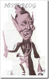Caricatura de Carlos X