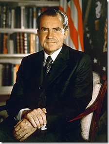 Richard Nixon, ex-presidente dos Estados Unidos da América