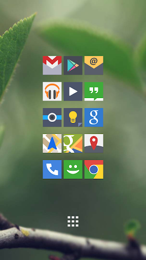 Flat Metro Go Apex Nova Theme