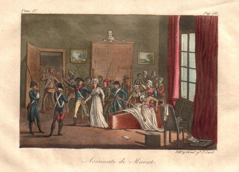 To Find The Principles July Assassination Of Jean Paul Marat