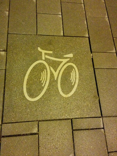Radweg Piktogramm