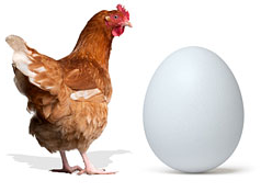 hen and egg