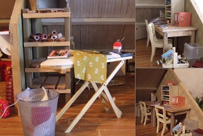 Bellevu hobbykamer weergegeven