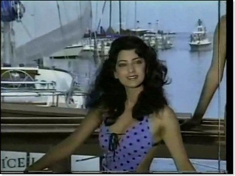 Juhi Chawla's Sexy Swimsuit Video from the Miss World Pageant...