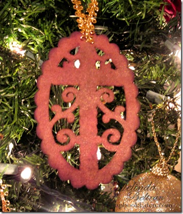 ornament cross close up