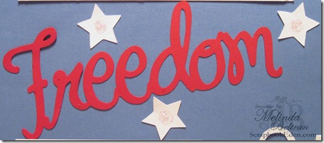 freedom title closeup