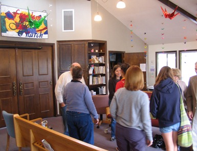 Quaker Youth Pilgrimage visits Freedom Friends Church