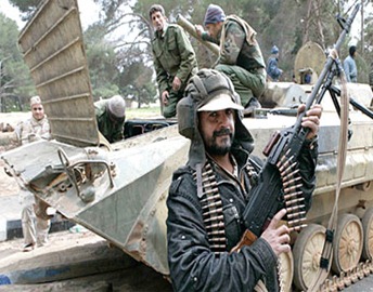Gaddafi's forces