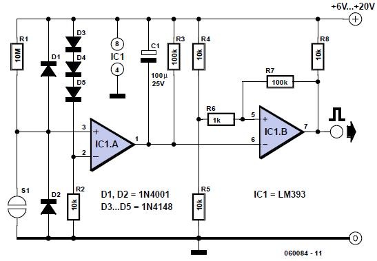 Circuit Labs - Electronic Circuits Collection: Electronic Touch Switch