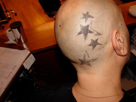 Extreme hair style designs