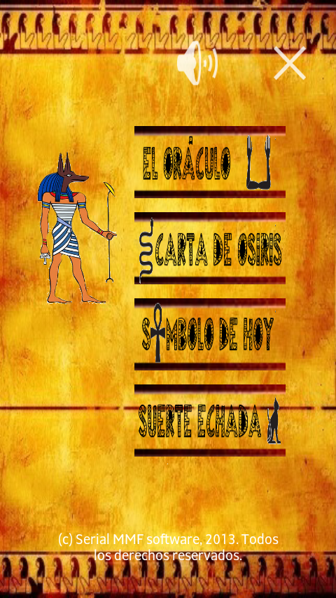 Tarot egipcio de Fortuna Pro Screen 1