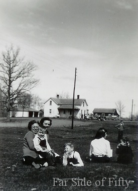 Grandma and Grandpas place in about 1949