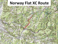 Norway Flat Route caption