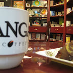 Enjoy your coffee cup while reading OMF LIT books at Kangaroo Coffee Company