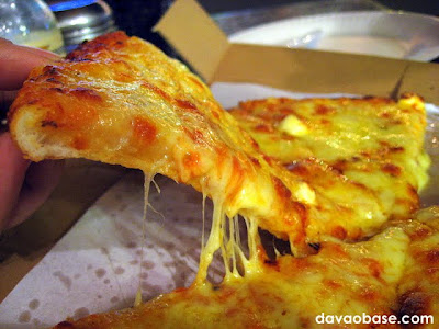 #4 Cheese: The cheesiest pizza in Yellow Cab Pizza Co.